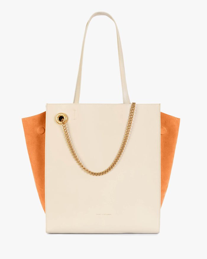 tammy and benjamin LEXI GM - TAUPE ET ORANGE