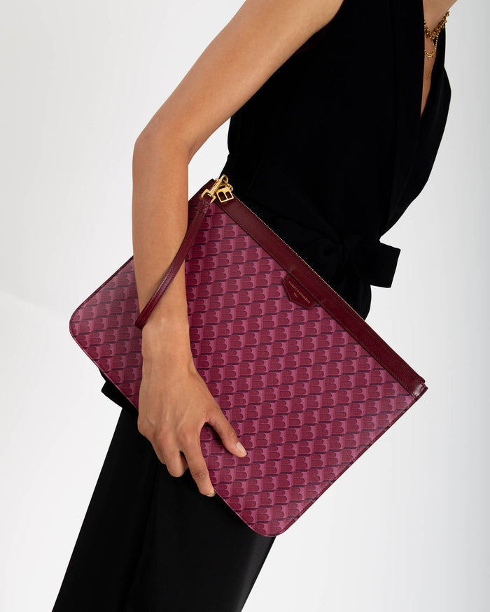 Tammy And Benjamin POCHETTE GM MONOGRAM - BORDEAUX