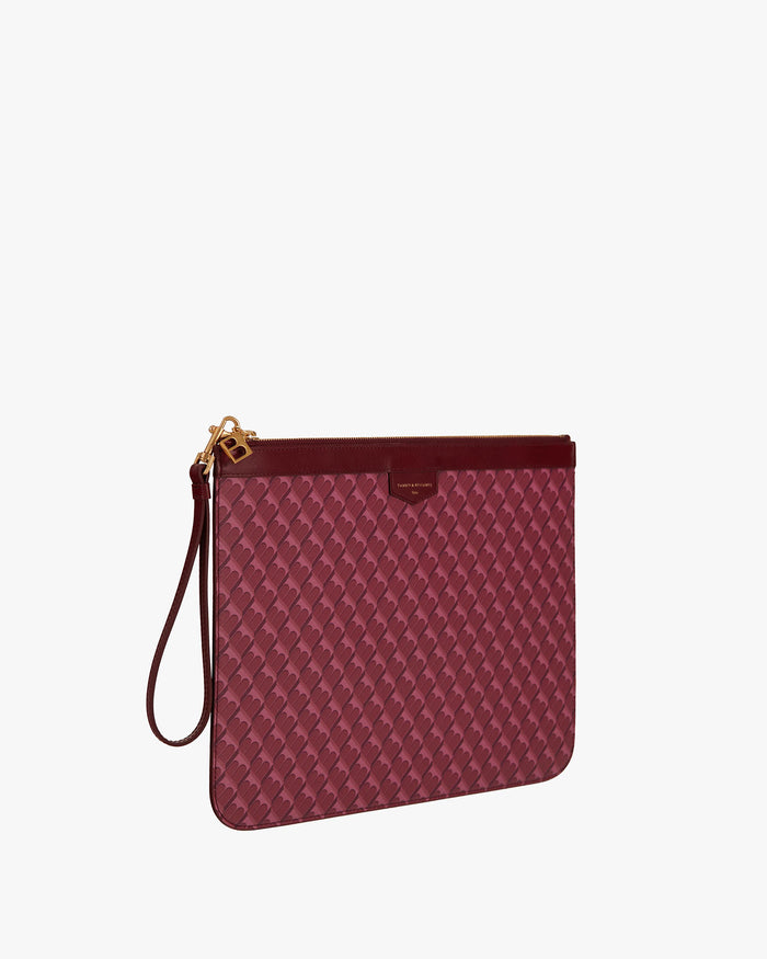Tammy And Benjamin POCHETTE GM MONOGRAM - BORDEAUX