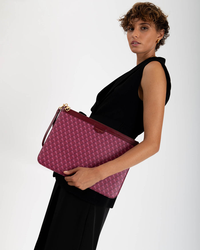 Tammy And Benjamin POCHETTE GM MONOGRAM - BORDEAUX