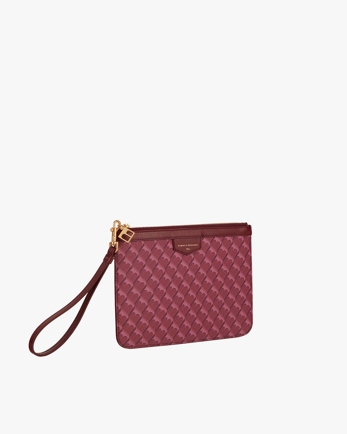 Tammy And Benjamin POCHETTE PM MONOGRAM - BORDEAUX