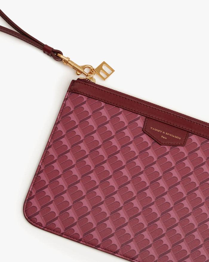 Tammy And Benjamin POCHETTE PM MONOGRAM - BORDEAUX