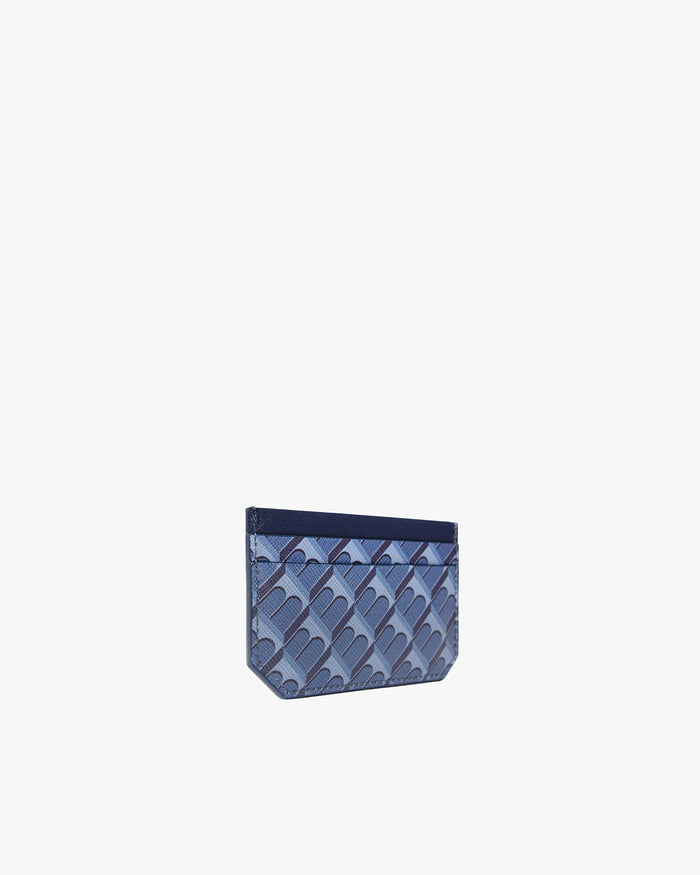 Tammy And Benjamin PORTE-CARTES MONOGRAM - BLEU