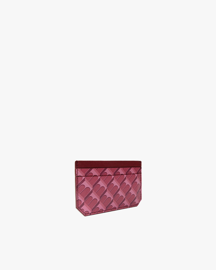 Tammy And Benjamin PORTE-CARTES MONOGRAM - BORDEAUX