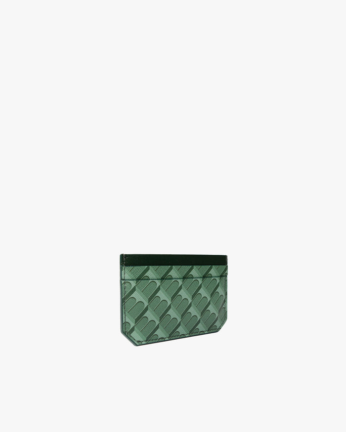 Tammy And Benjamin PORTE-CARTES MONOGRAM - VERT