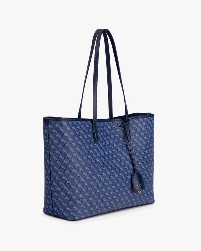Tammy And Benjamin TOTE MONOGRAM - BLEU