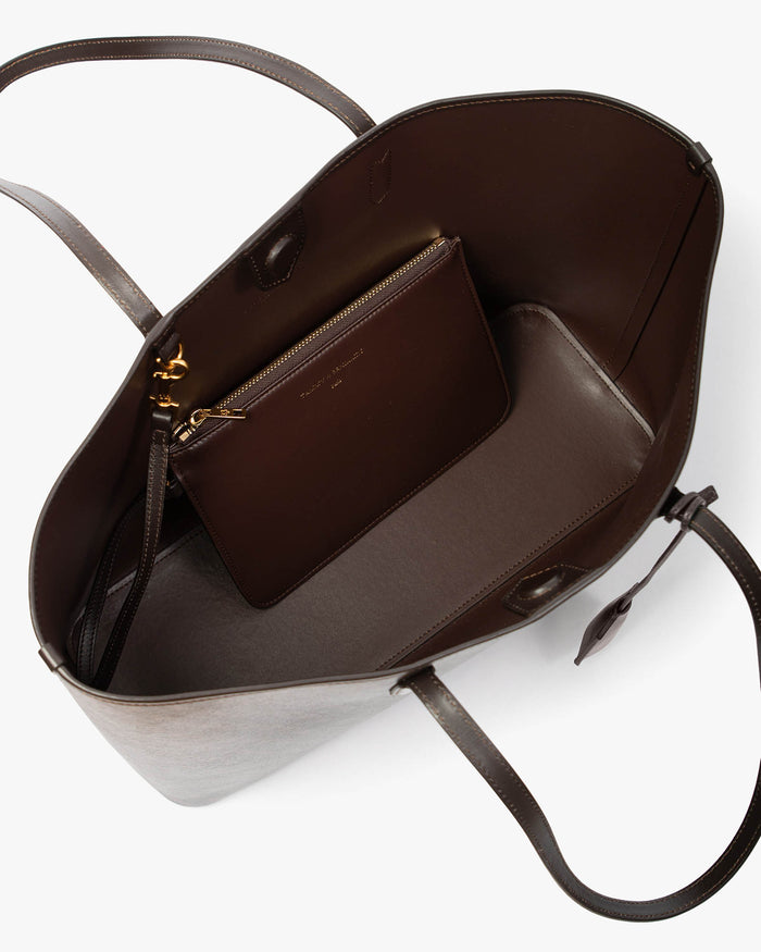 Tammy And Benjamin TOTE MONOGRAM - CHOCOLAT