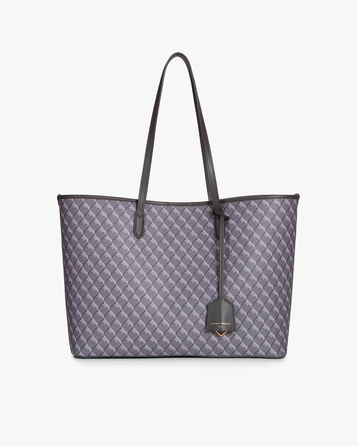 tammy and benjamin TOTE MONOGRAM - GRIS