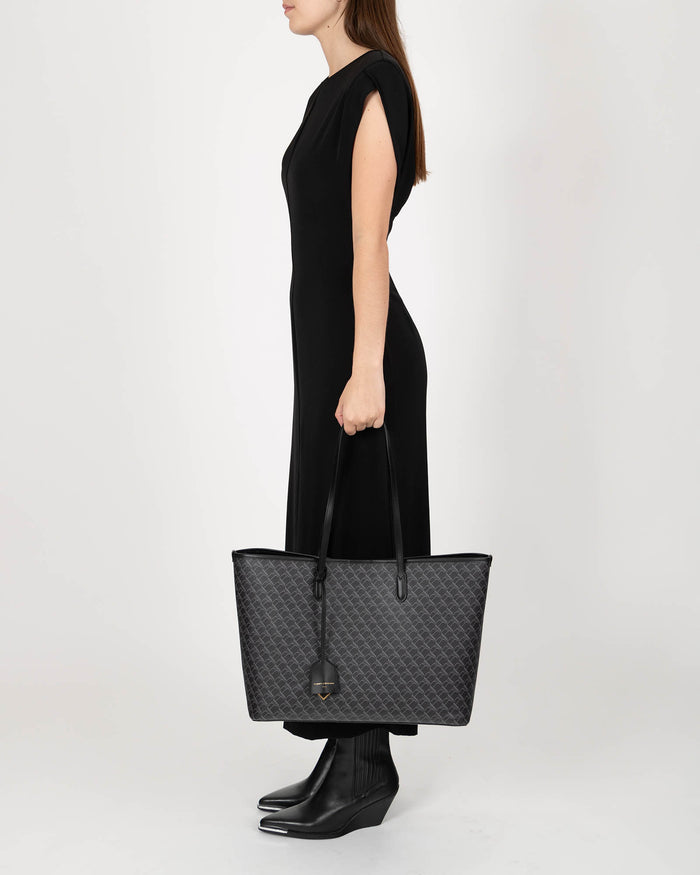 Tammy And Benjamin TOTE MONOGRAM - NOIR