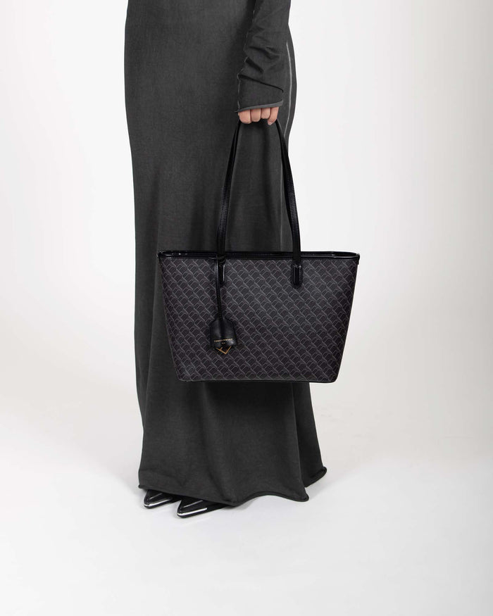 Tammy And Benjamin TOTE MONOGRAM PM - NOIR MONOGRAM