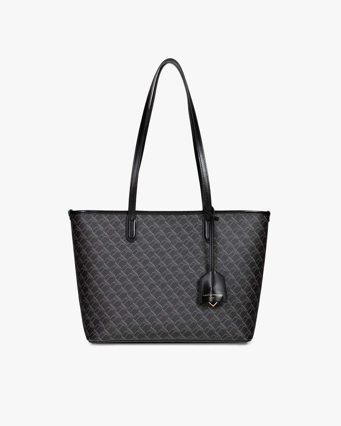 tammy and benjamin TOTE MONOGRAM PM - NOIR MONOGRAM