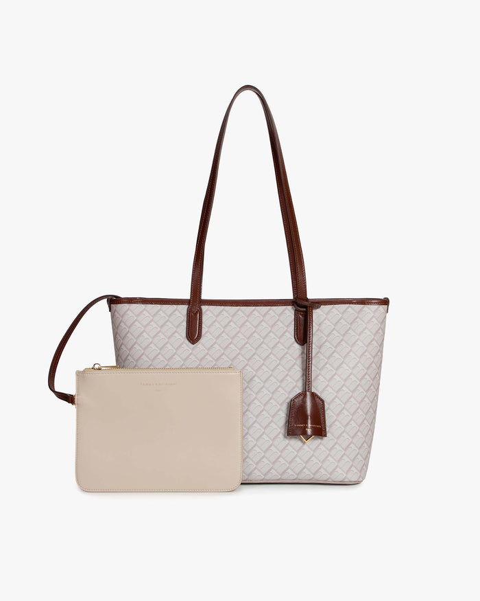 Tammy And Benjamin TOTE MONOGRAM PM - SABLE MONOGRAM