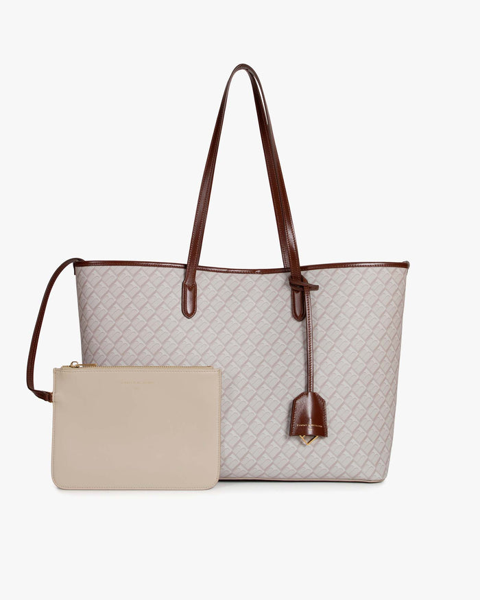Tammy And Benjamin TOTE MONOGRAM - SABLE
