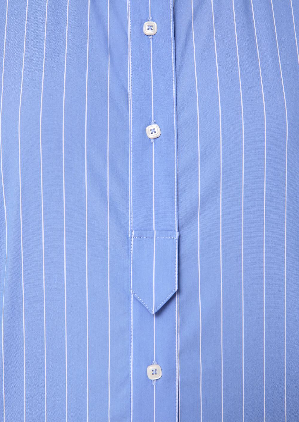 Tara Jarmon Chemise Candidebleue à Rayures Blanches