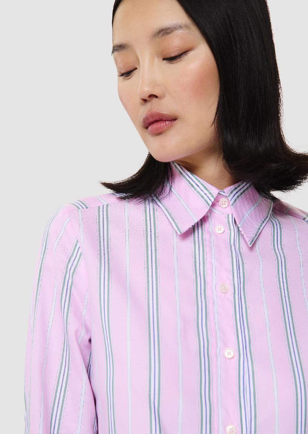 Tara Jarmon Chemise Charlotrose à Rayures En Popeline