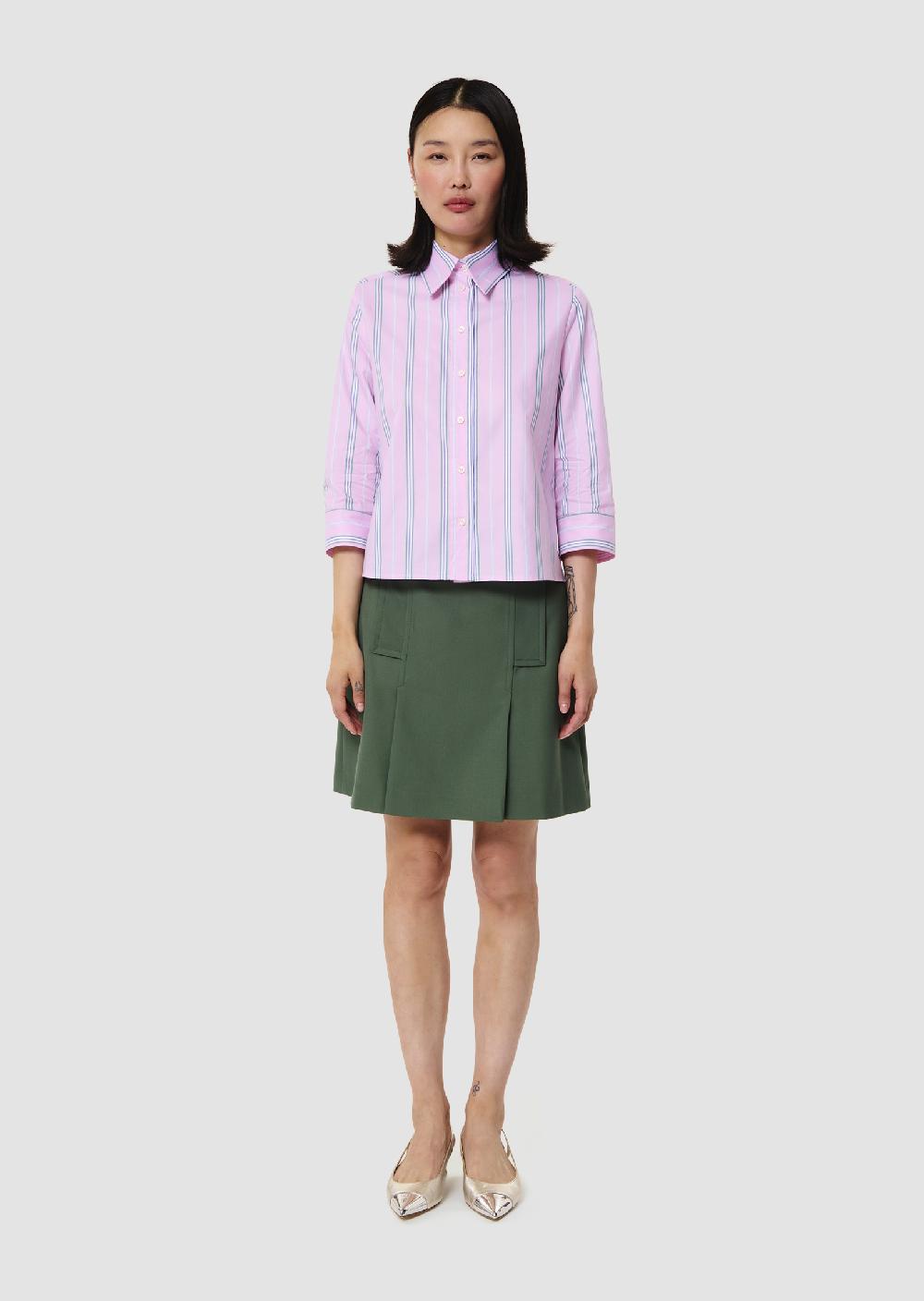 Tara Jarmon Chemise Charlotrose à Rayures En Popeline