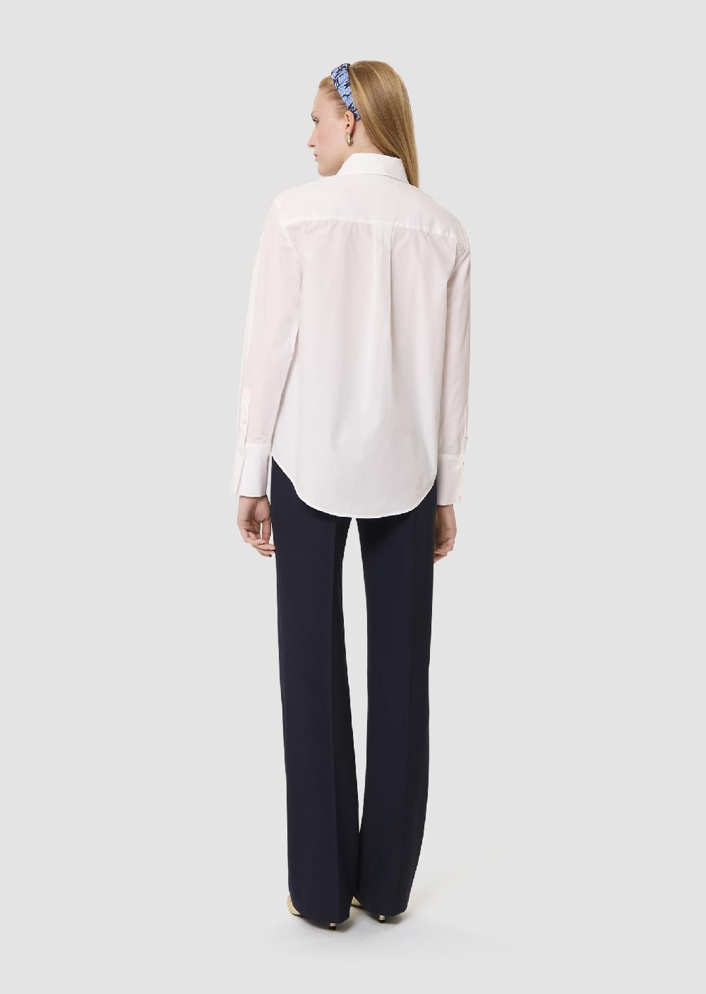 Tara Jarmon Chemise Clarissachemise Blanche En Popeline