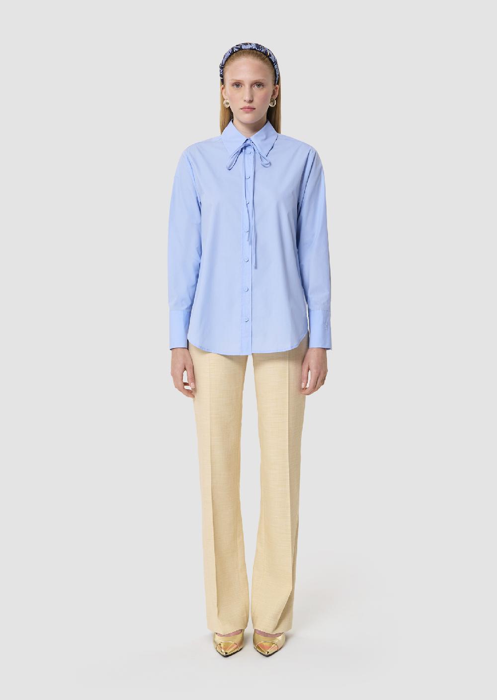 tara jarmon Chemise Clarissachemise bleue en popeline