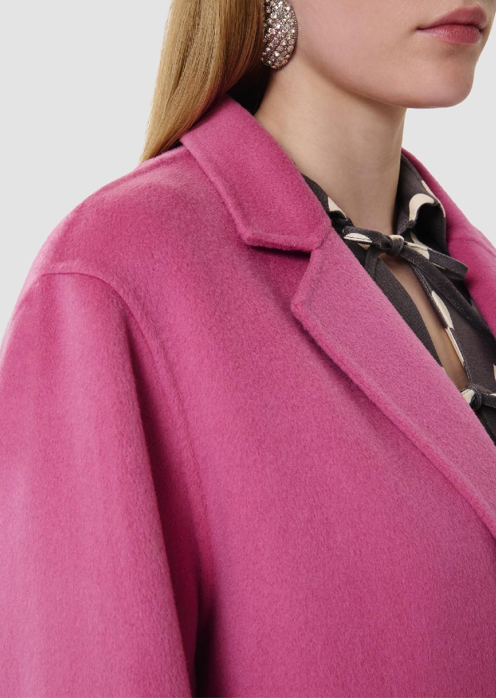 Tara Jarmon Manteau Martinusrose En Laine Double Face
