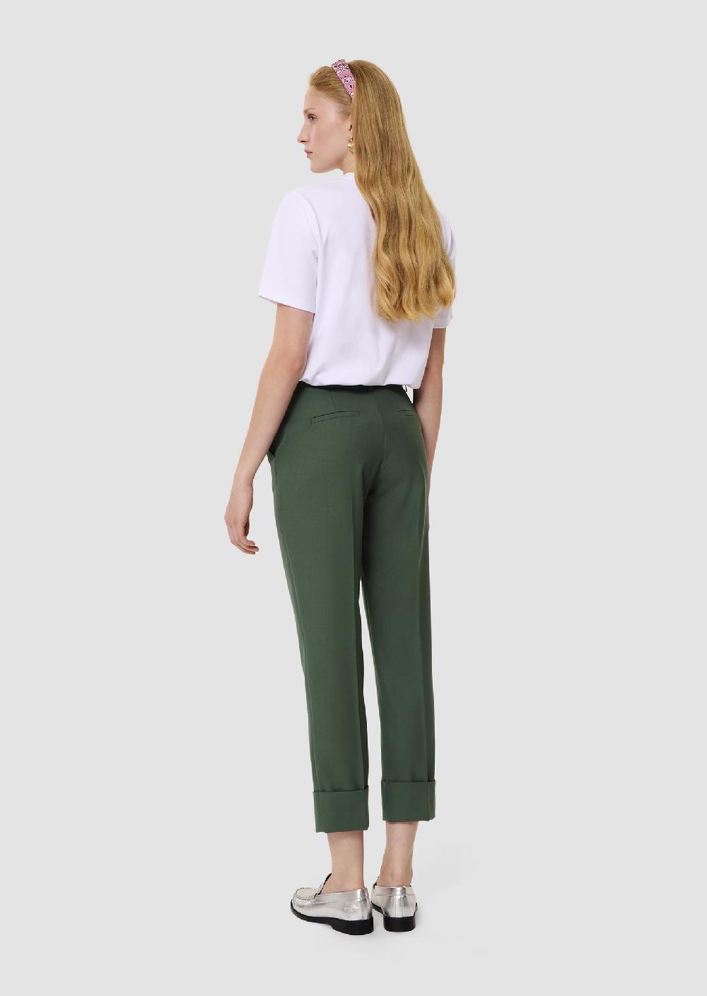 Tara Jarmon Pantalon Philippavert En Laine Tailleur