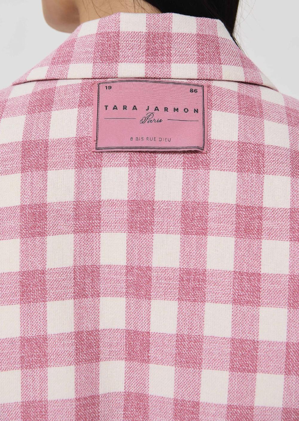 Tara Jarmon Blouson Beatricerose En Vichy