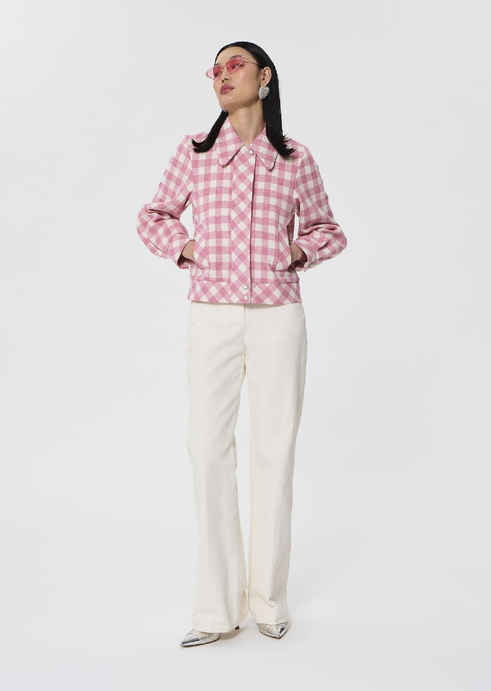 tara jarmon Blouson Beatricerose en vichy