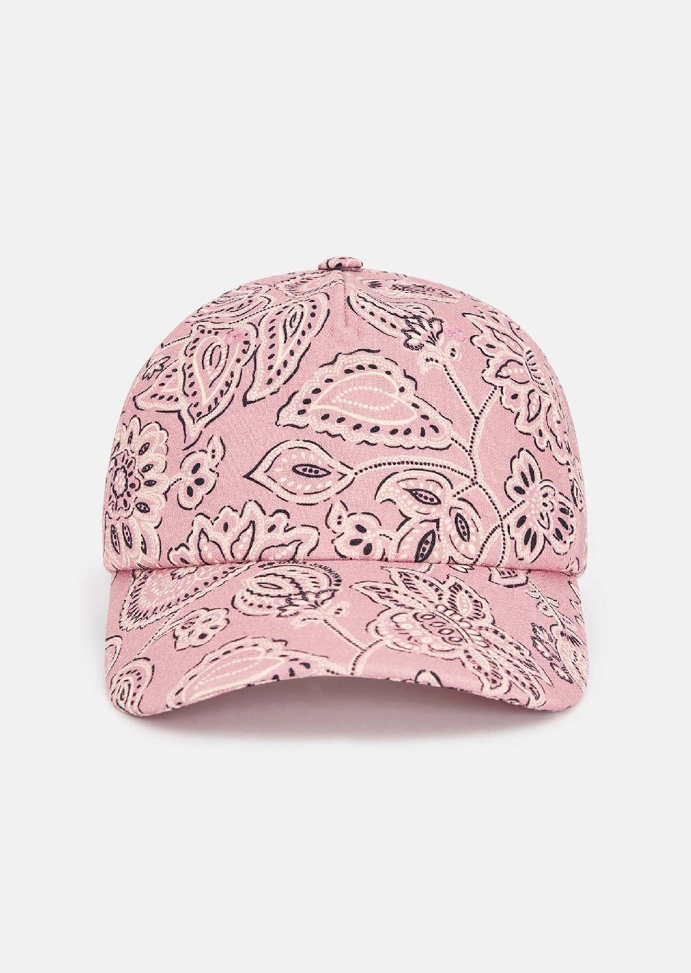 tara jarmon Casquette Carolerose imprimé bandana