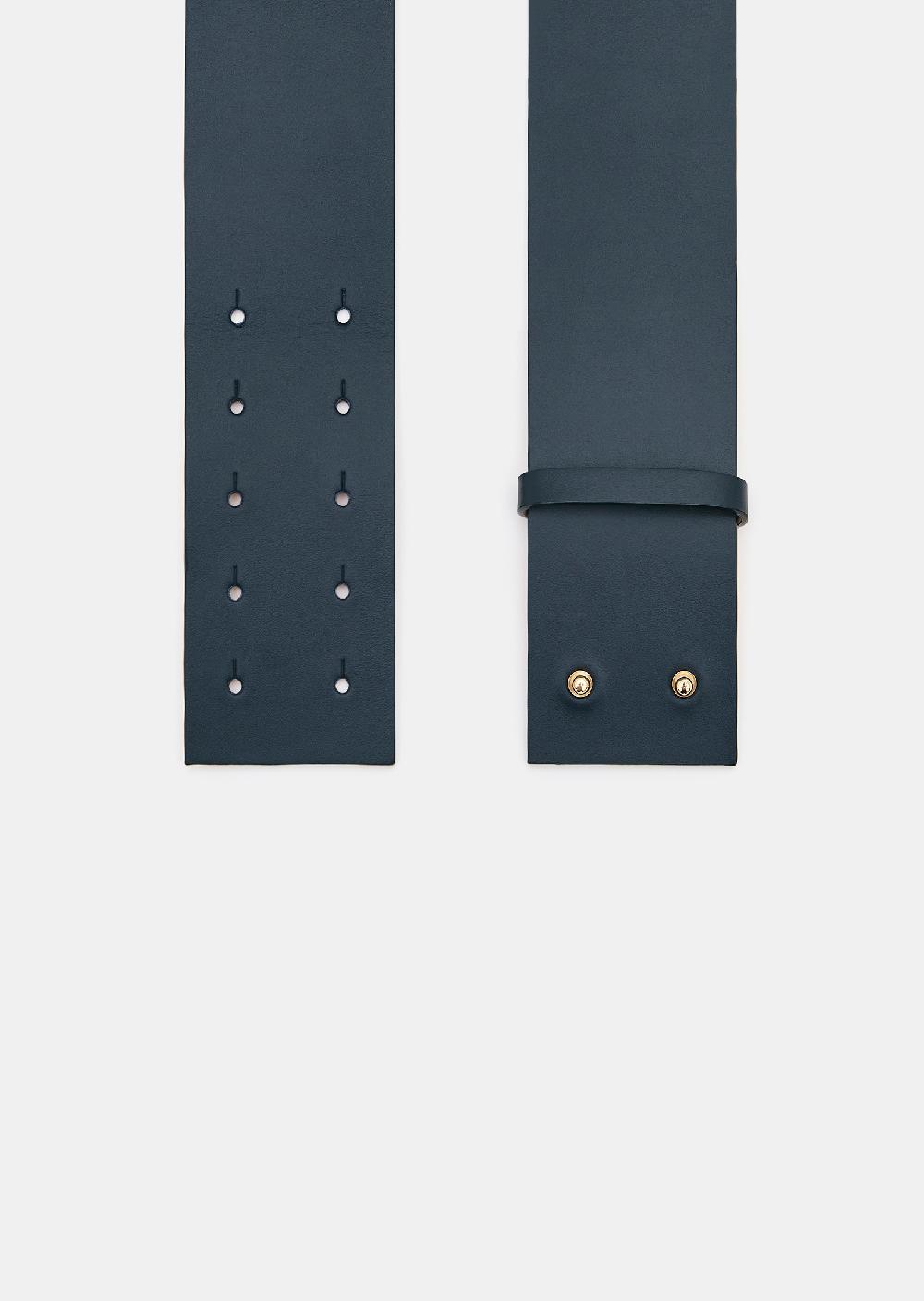 Tara Jarmon Ceinture Laurenbleu Nuit En Cuir