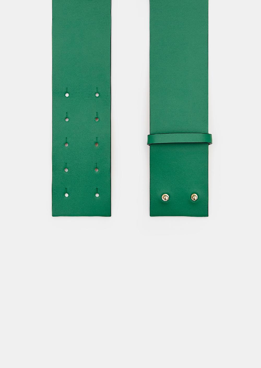 Tara Jarmon Ceinture Laurenverte En Cuir