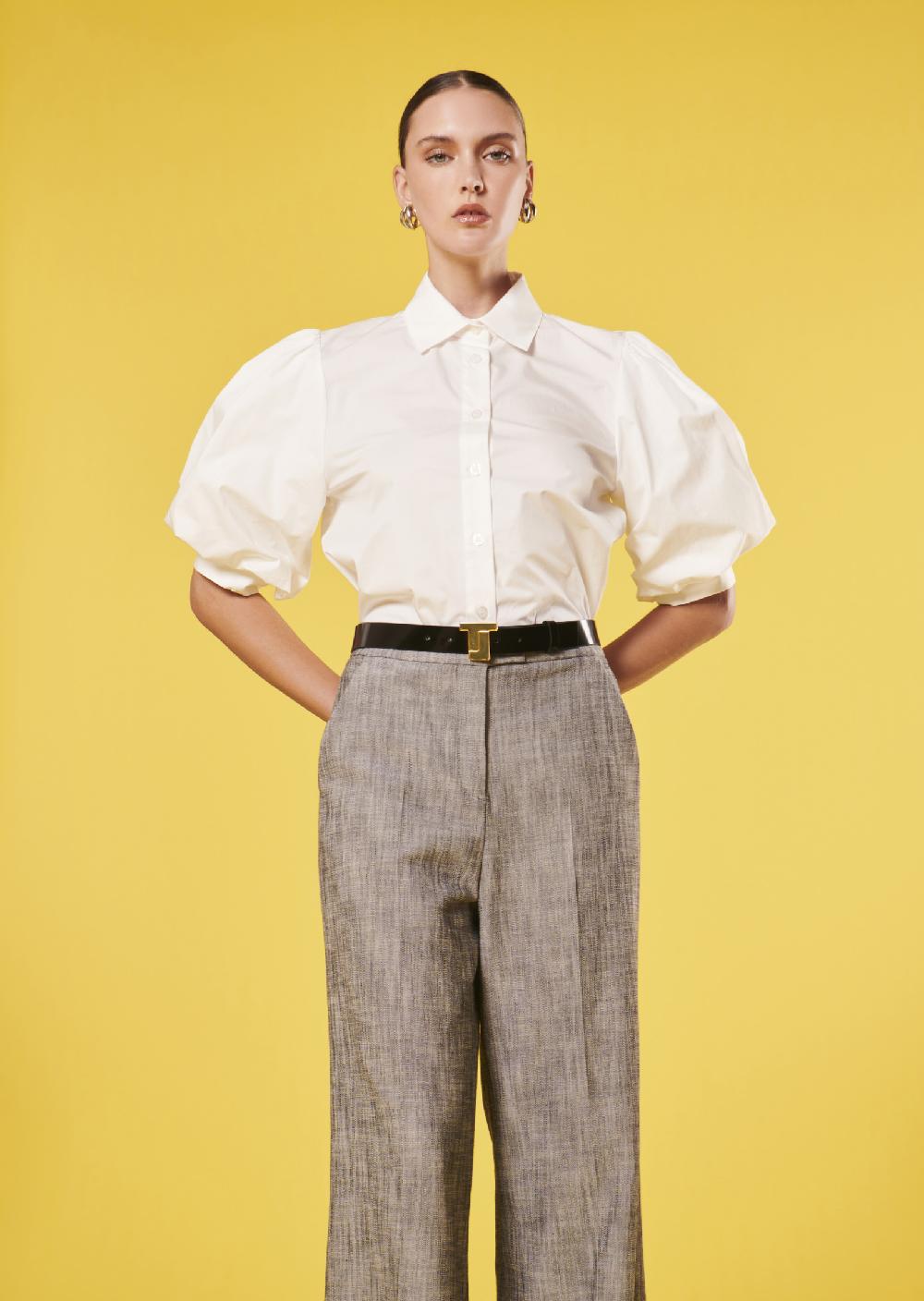 Tara Jarmon Chemise Calypsoblanche En Popeline