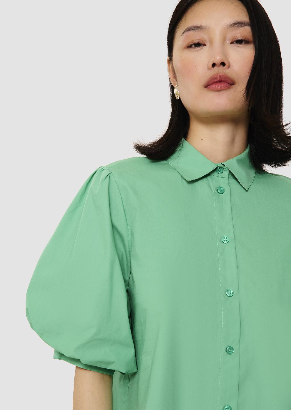Tara Jarmon Chemise Calypsoverte En Popeline