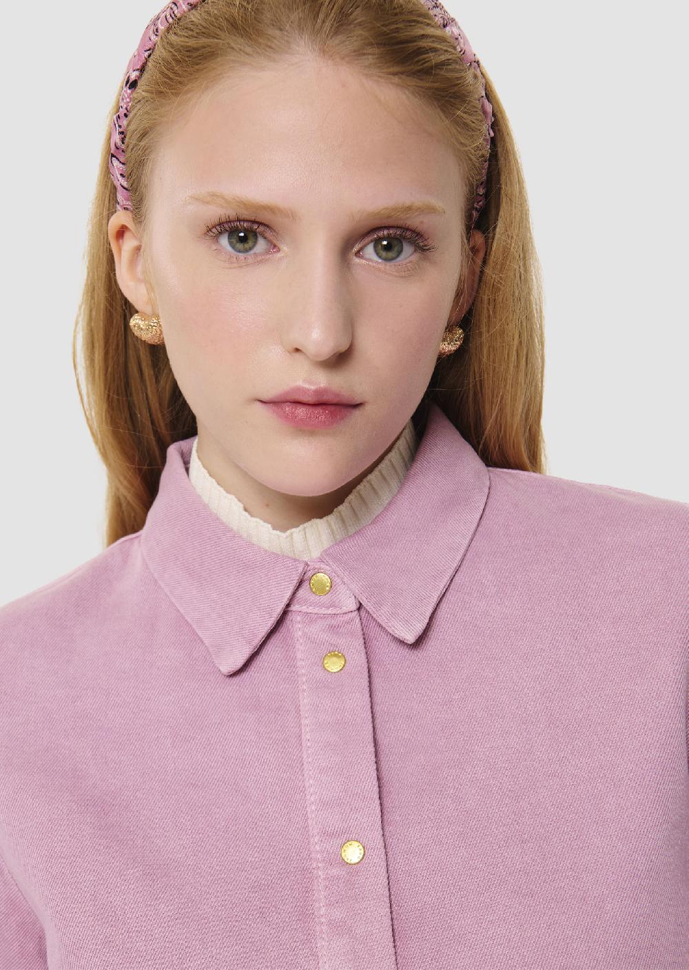 Tara Jarmon Chemise Camiliarose En Denim