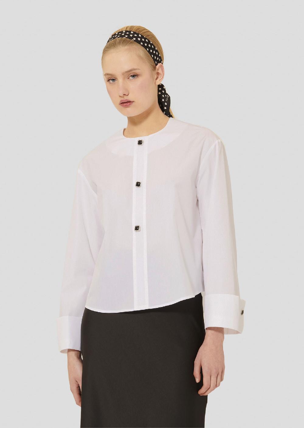 Tara Jarmon Chemise Carillonblanche En Popeline