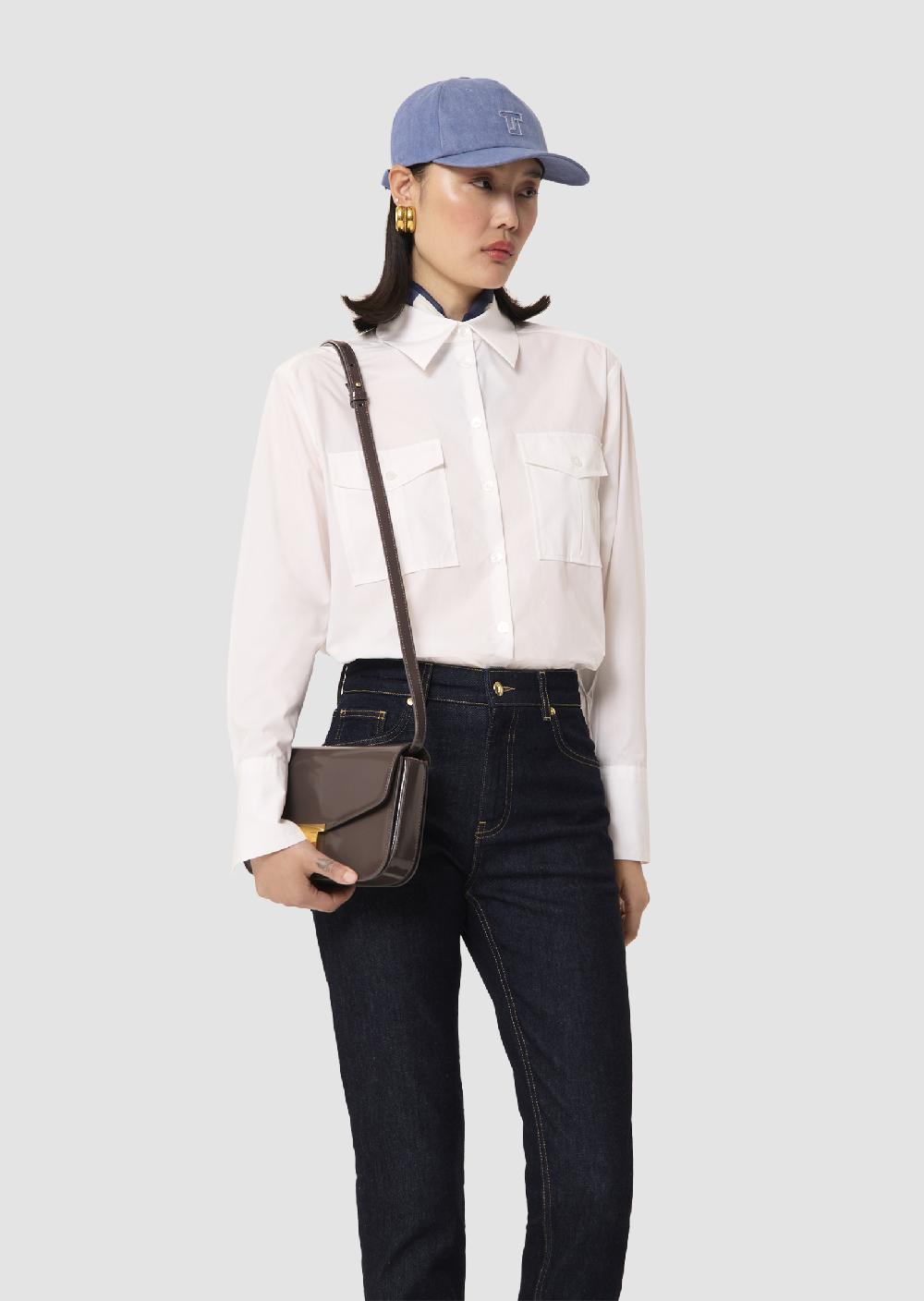 Tara Jarmon Chemise Cassandreblanche En Popeline