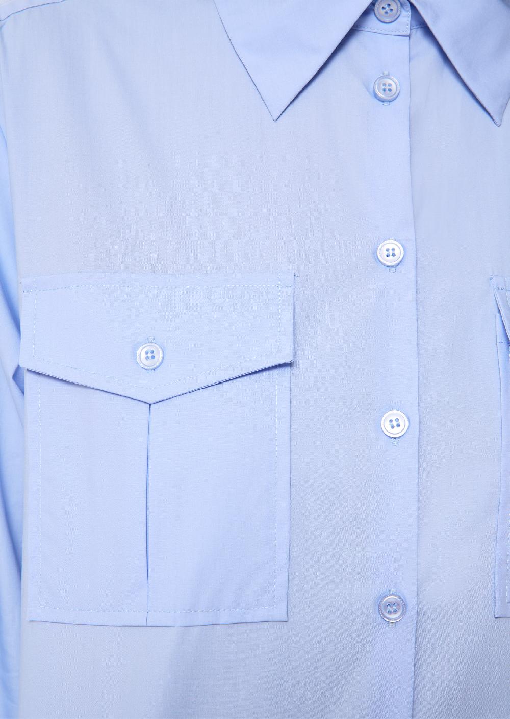 Tara Jarmon Chemise Cassandrebleue En Popeline