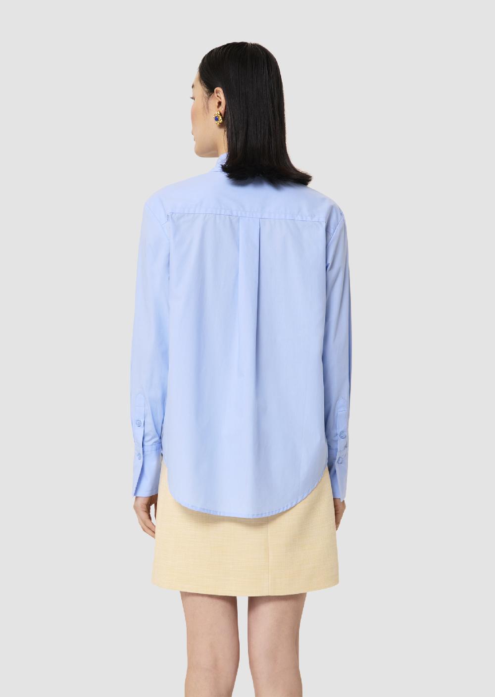 Tara Jarmon Chemise Cassandrebleue En Popeline