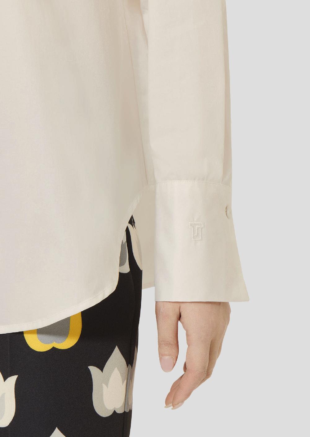 Tara Jarmon Chemise Clarisseblanche En Coton