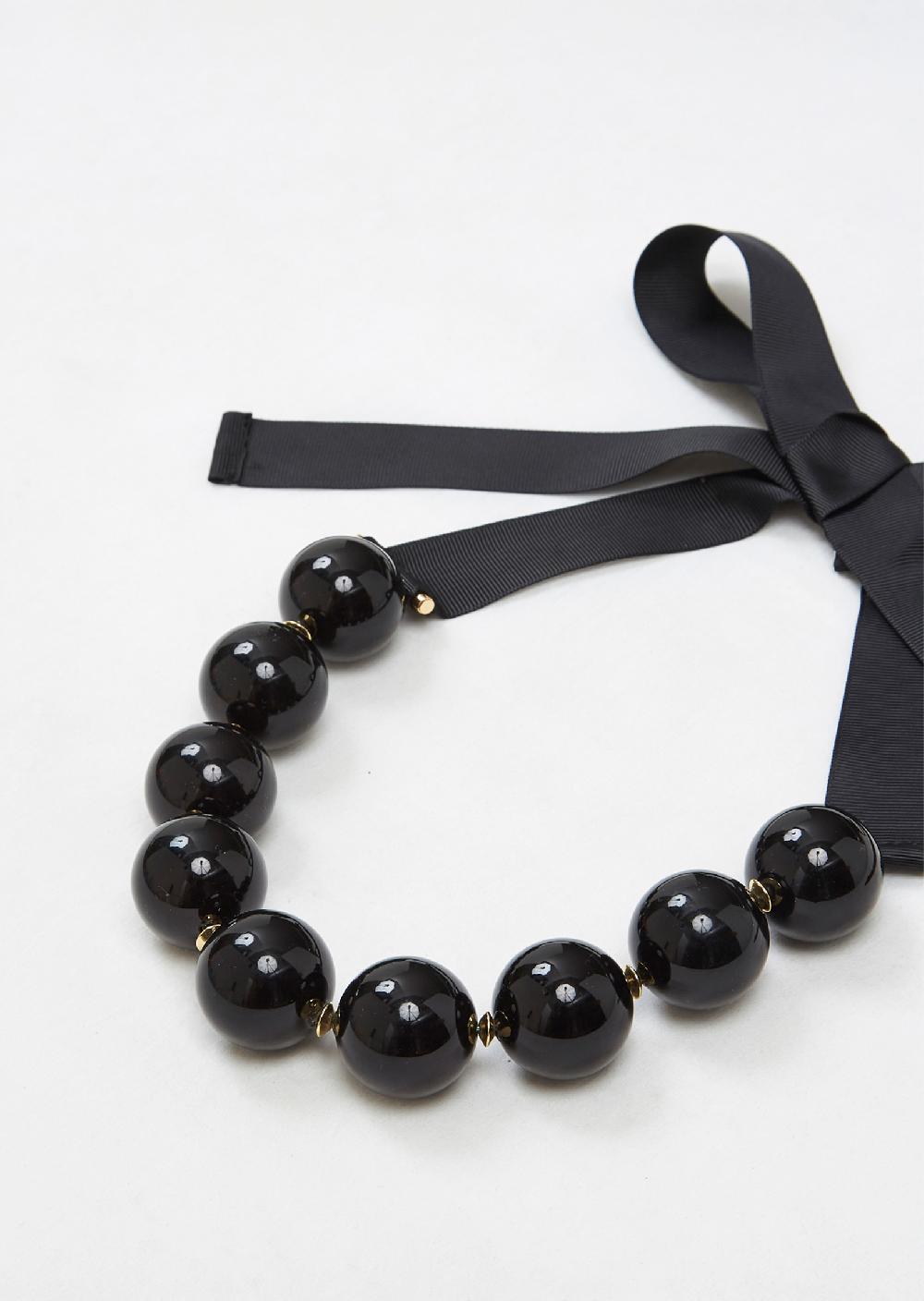 Tara Jarmon Collier Bellanoir à Grosses Perles