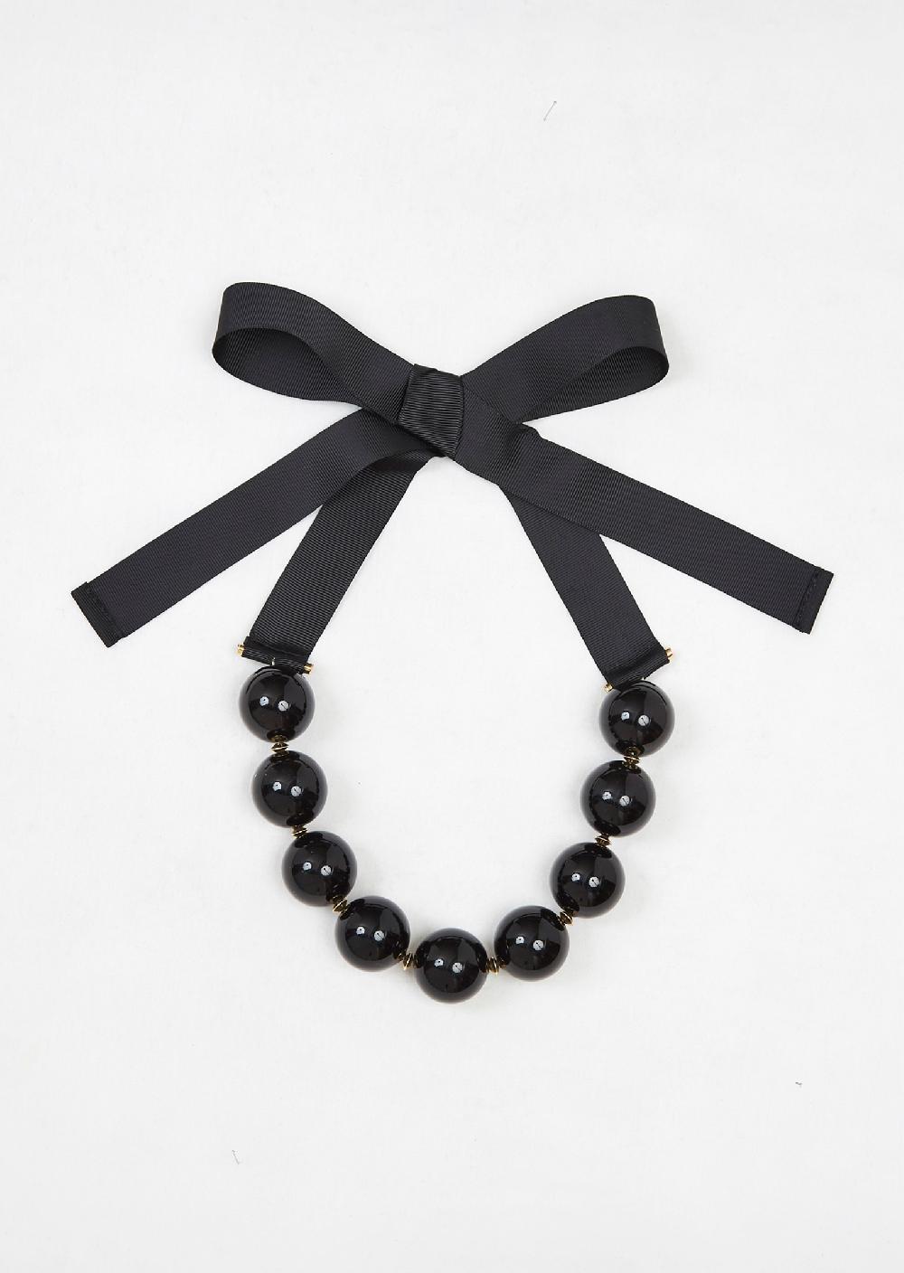 tara jarmon Collier Bellanoir à grosses perles