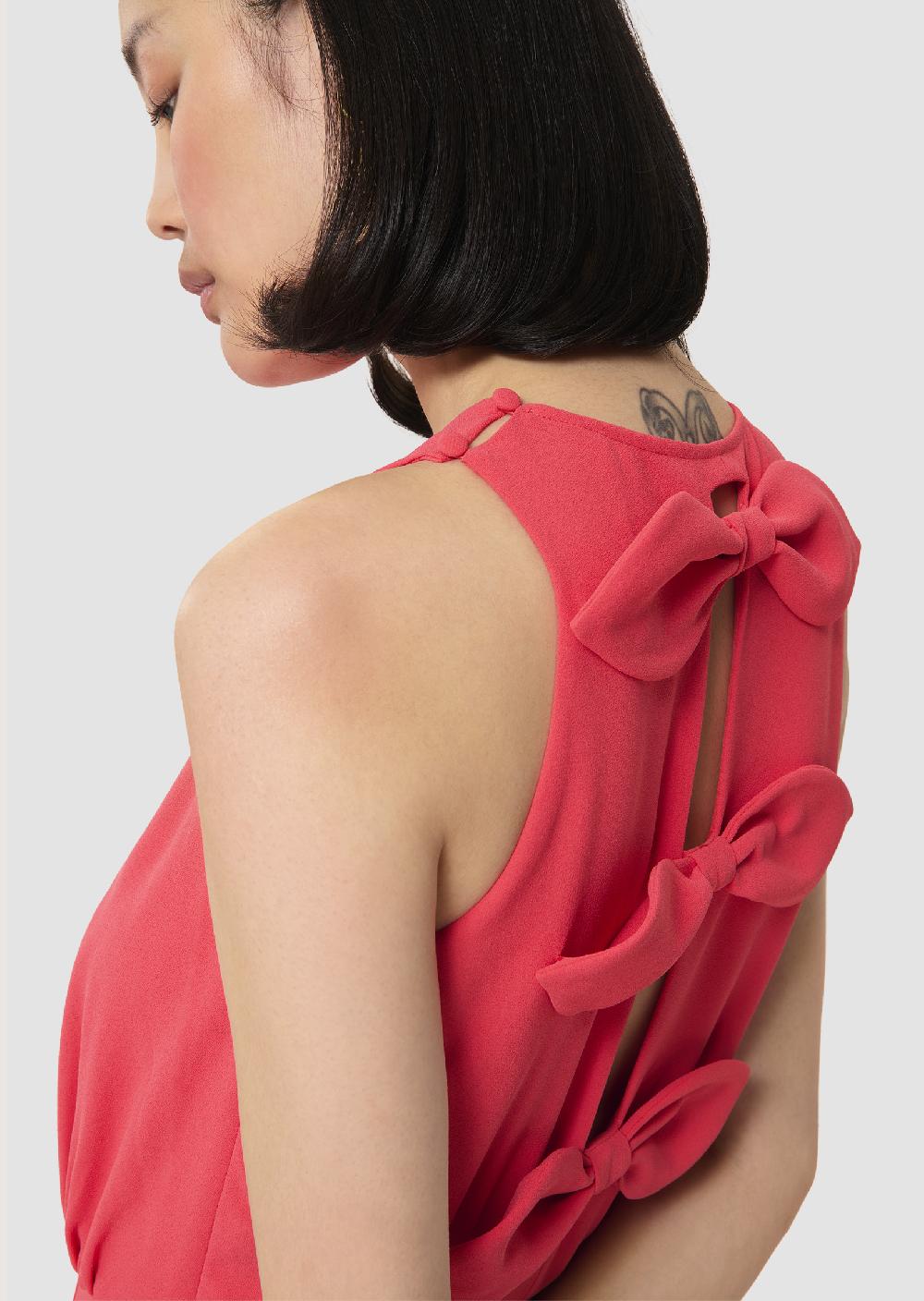 Tara Jarmon Combinaison Cherryrouge En Crêpe