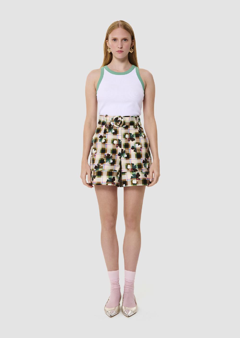 Tara Jarmon Débardeur Trishécru Côtelé