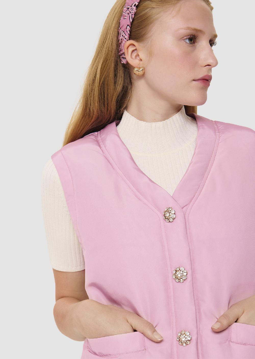 tara jarmon Doudoune sans manches Dariorose matte