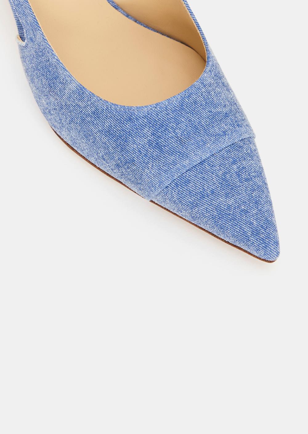 Tara Jarmon Escarpins Kaiableus En Denim
