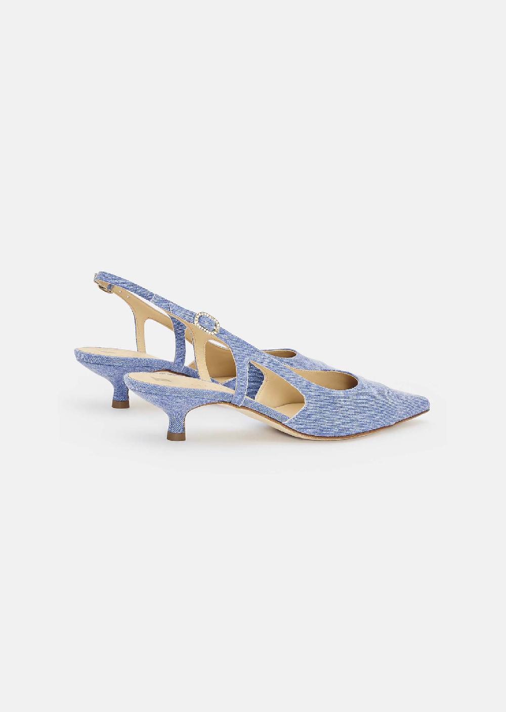 Tara Jarmon Escarpins Kaiableus En Denim