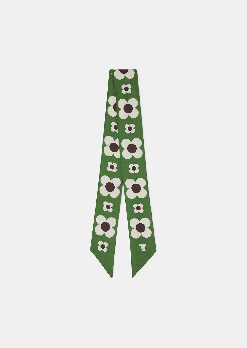 Tara Jarmon Foulard Erinvert Imprimé Fleurs