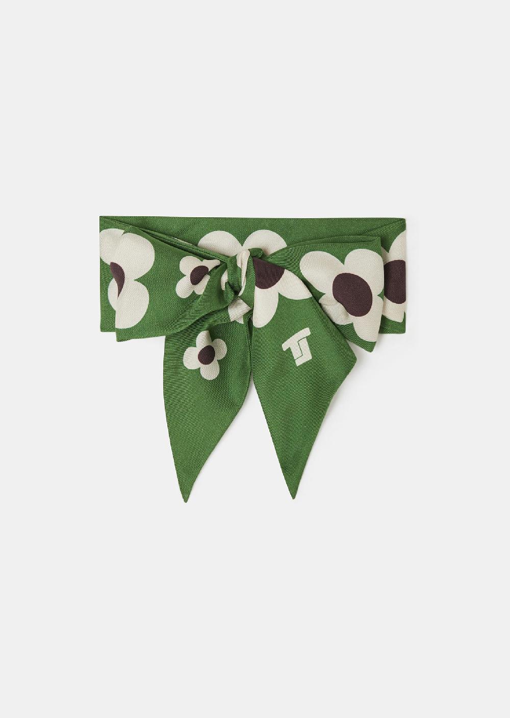 Tara Jarmon Foulard Erinvert Imprimé Fleurs