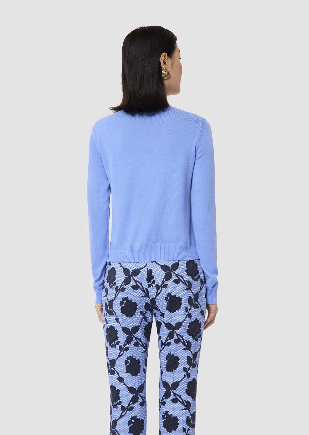 Tara Jarmon Gilet Ginnobleu En Laine Merinos