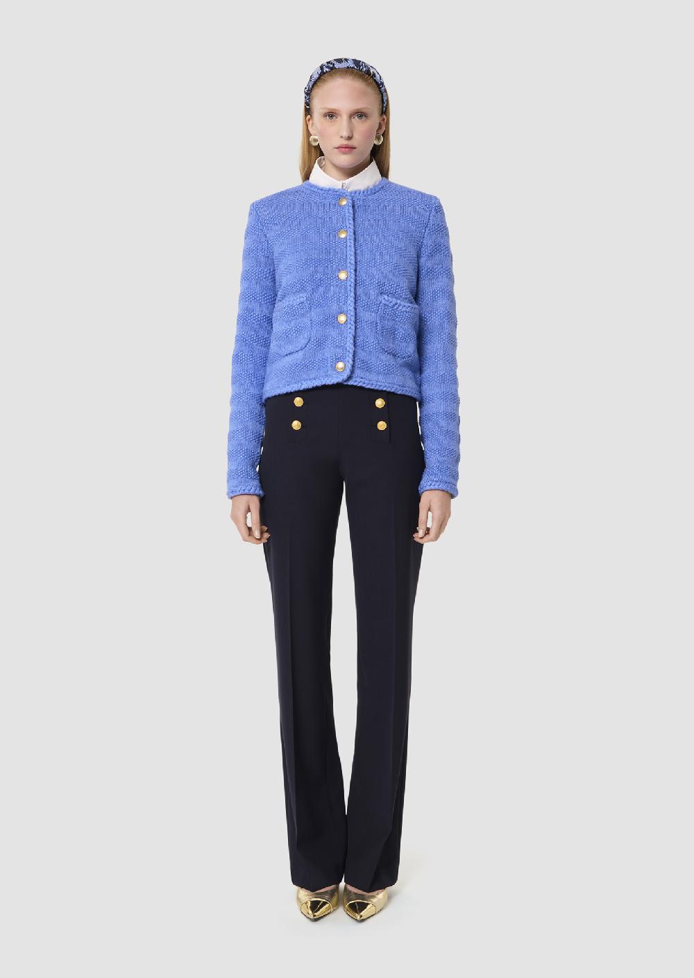 Tara Jarmon Gilet Giudableu En Coton