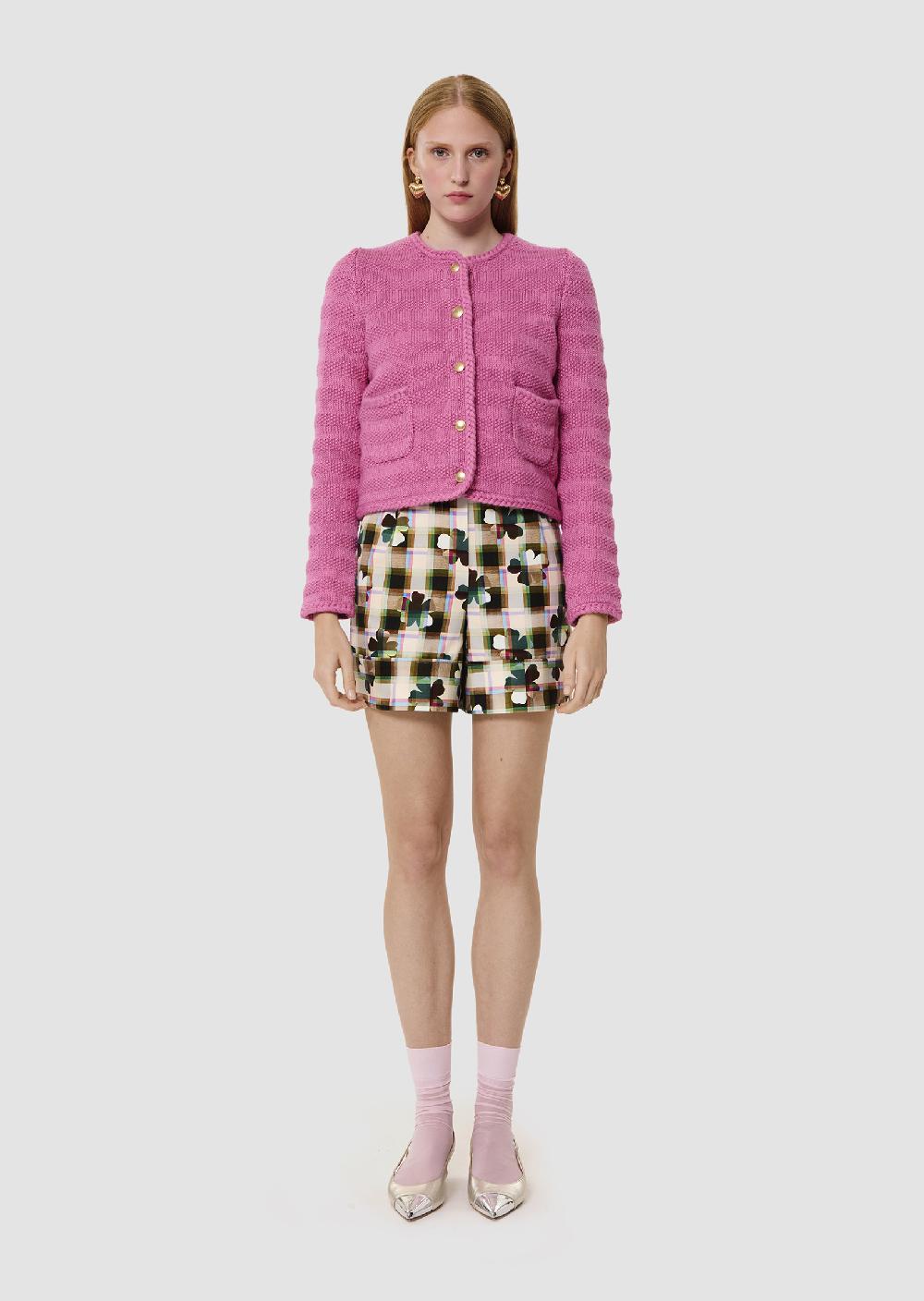 Tara Jarmon Gilet Giudarose En Laine Et Coton