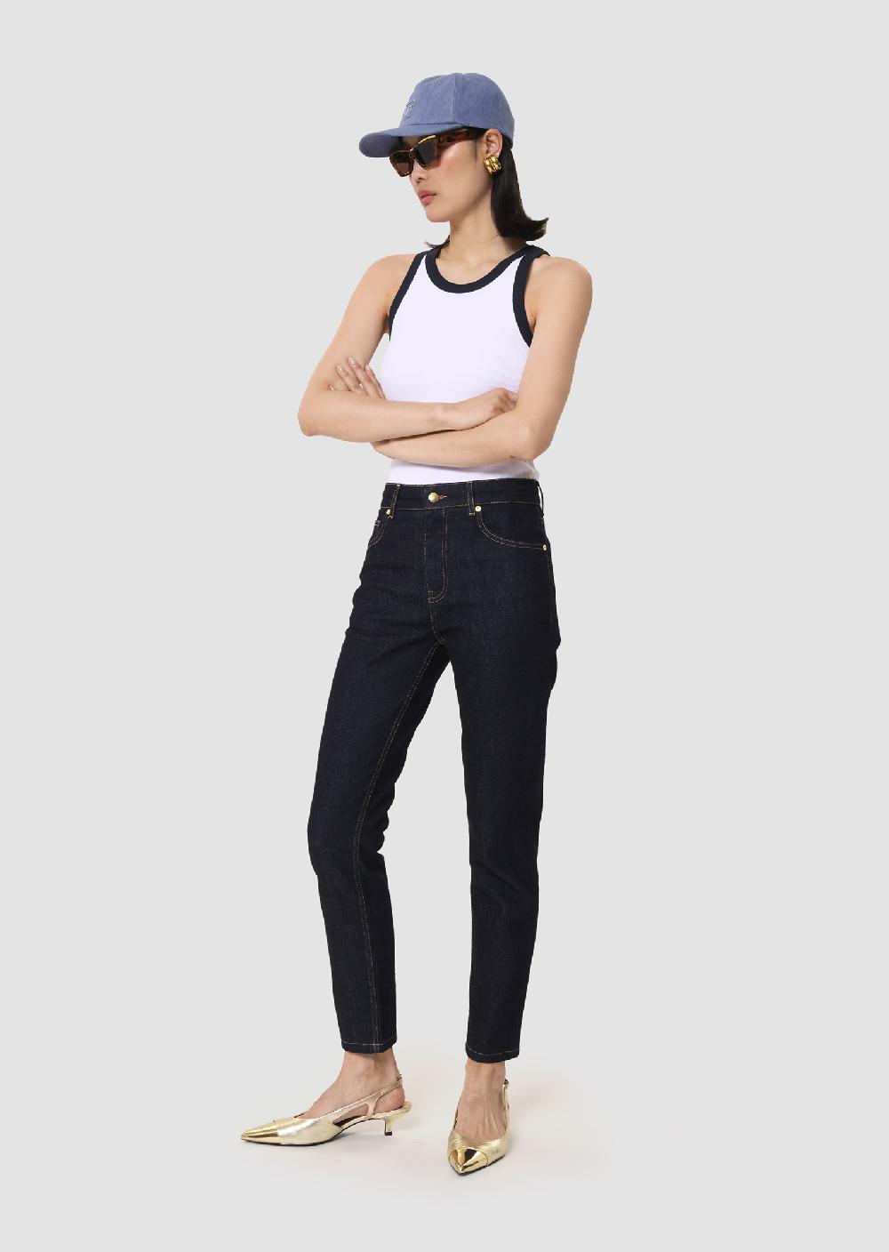 tara jarmon Jean Johnen denim brut